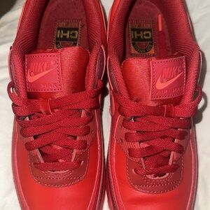 Nike Red Air Max 90 Shoes